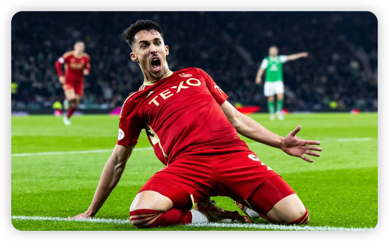 Aberdeen's Star Striker Bojan Miovski Under European Spotlight